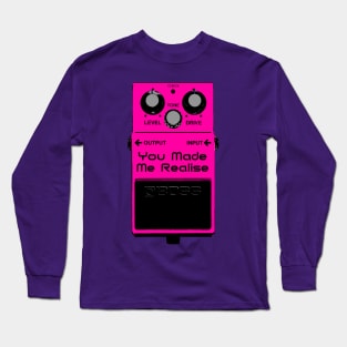 Shoegaze Guitar Effects Pedal Long Sleeve T-Shirt